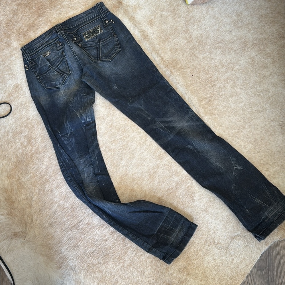 Dolce & Gabbana Dark Blue Straight Leg Jeans - Picture 7 of 17